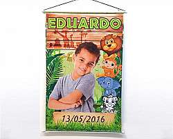 Banner impressão digital Banner impressão digital
