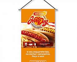 Banner impressão digital Banner impressão digital