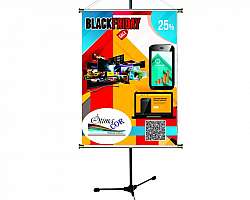 Banner impressão digital Banner impressão digital