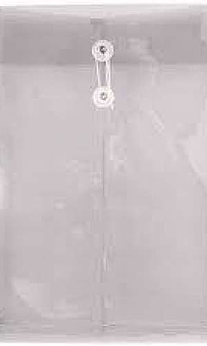 Envelope plástico com ilhós Envelope plástico com ilhós