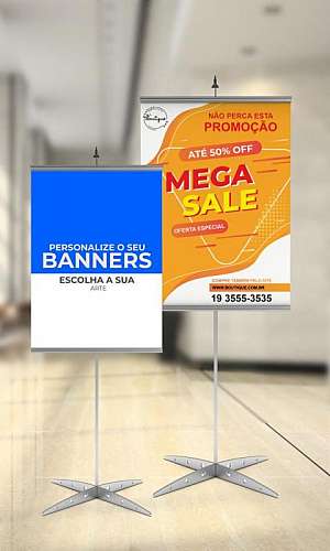 Faixas e banners Faixas e banners